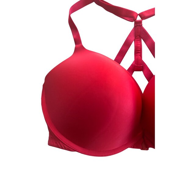 Victoria Secret Push-Up Racerback Bra Red - Picture 3 of 12